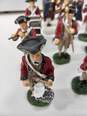 Set Of Colonial Williamsburg Carolers & Fife And Drum Corps Figurines In Box image number 6