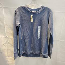 Duluth Burly Thermal Long Sleeve Crew Blue NWT Women's Size S