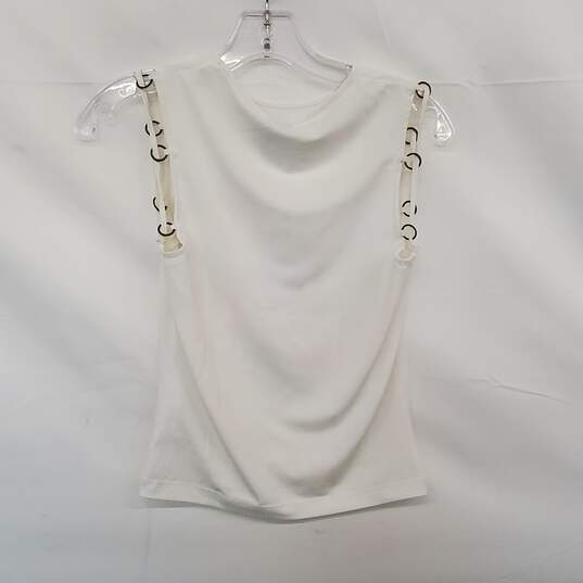 Versace Jeans Couture Women's Sleeveless Graphic T-Shirt Size S AUTHENTICATED image number 3