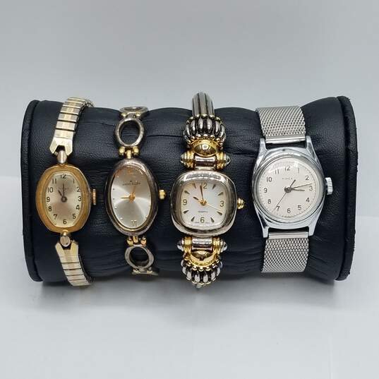 Vintage Seiko, Timex, Guess Plus Brands Ladies Stainless Steel Quartz Watch Collection image number 8