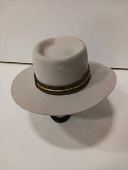 Bailey Of Hollywood 100% Wool Beige Fedora Hat Size M
