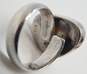 925 Chunky Hematite Ring & Heart Linked Bracelet 21.0g image number 3