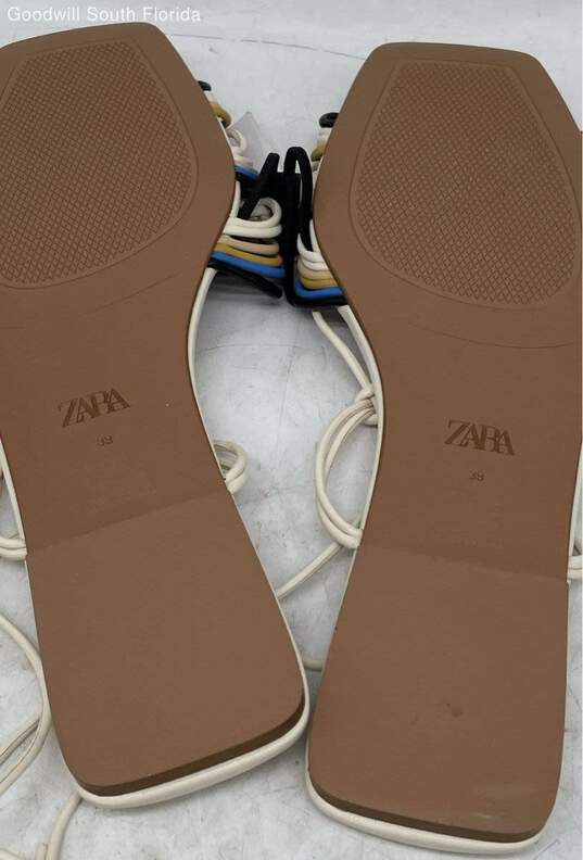 Zara Womens White Shoes Size 8 With Tags image number 7