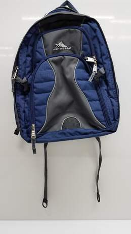 High Sierra Backpack - Blue/Grey