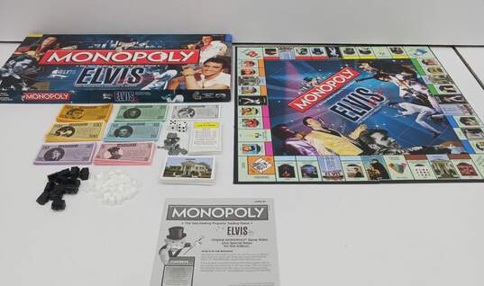 Monopoly Elvis Edition Board Game image number 1