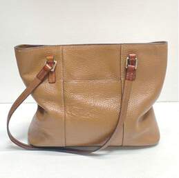 Dooney & Bourke Brown Pebbled Leather Tote Bag alternative image