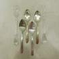 VNTG Silver Plate & Glass Lucite Serving Utensils Forks Spoons Knives Servers image number 4