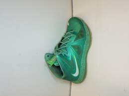 Nike Lebron X Easter Gs 543564-303 Size 7Y Crystal Mint