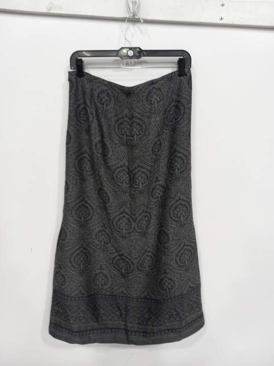 Pendleton Women's Gray Side Slit Lined Maxi Skirt Size 10 image number 2