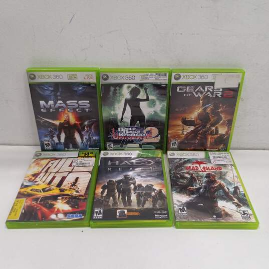 5pc Bundle of Assorted Xbox 360 Video Games image number 1