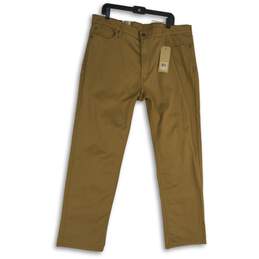 NWT Mens Tan 541 Athletic Stretch Pockets Tapered Leg Jeans Size 40X32