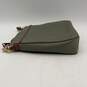 Michael Kors Womens Green Brown Leather Adjustable Strap Crossbody Bag Purse image number 3
