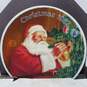 'Santa's Golden Gift' Christmas 1987 Norman Rockwell Knowles China Company Plate image number 2