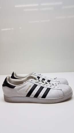 Adidas Original Shell Toe Superstar - Black/White Size 17