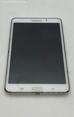 Not Tested Locked For Components Samsung White Tablet 8 GB Without Power Adapter