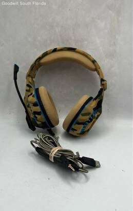 Kotion Each Camo Gaming Headphones Model No. G2000 Not Tested