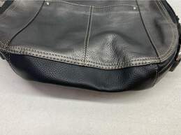 Tignanello Silver And Black 100% Genuine Leather Crossbody Purse alternative image