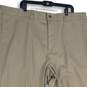 NWT Oak Hill Mens Beige Premium Flat Front Straight Leg Dress Pants Size 46/30 image number 3