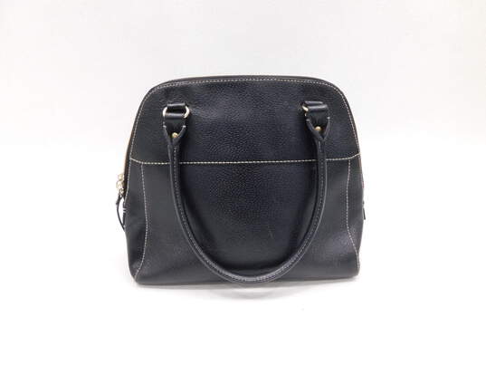 Kate Spade Black Leather Wellesley Maeda Satchel Bag image number 3
