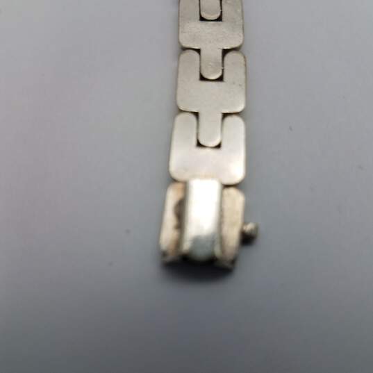 Milor Sterling Silver Unique Link 7 1/2 Bracelet 11.9g image number 7