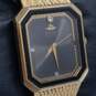 Vintage Seiko Tank with Mesh Gold Tone bracelet Stainless Steel Watch image number 4