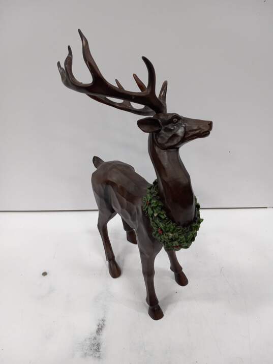 Wooden Reindeer Home Decoration image number 4