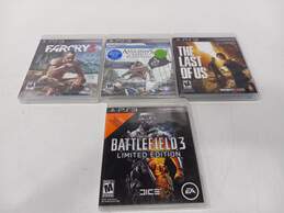 Bundle Of 4 Sony PlayStation 3 Video Games