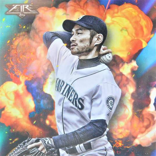 2018 Ichiro Topps Fire Cannons Seattle Mariners image number 2