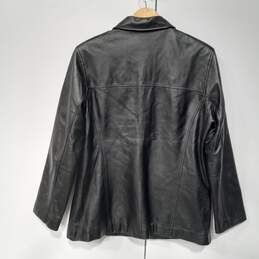 Women's Sonoma Jean Company Lambskin Leather Basic Jacket Sz L alternative image