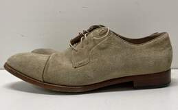 Paul Smith Tan Suede Oxford Dress Shoes Men's Size 10 M