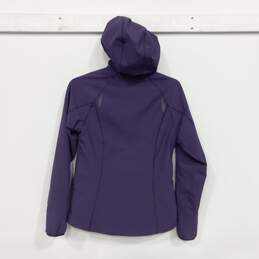 Eddie Bauer Women's Purple Full Zip Hooded Jacket Size S alternative image