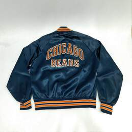 VTG 90s Chalk Line NFL Chicago Bears Satin Slim Jacket Size Medium NWT alternative image