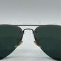 Ray Ban Top Aviator Sunglasses Black image number 5