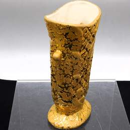 VNTG Warranted Brand 22K Gold Hand Decorated Vase alternative image