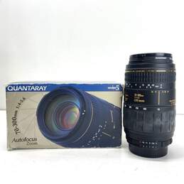 Quantaray Tech-10 High Speed 70-300mm f/4.0-5.6 Zoom Camera