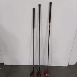 Set Of 3 Assorted Golf Clubs