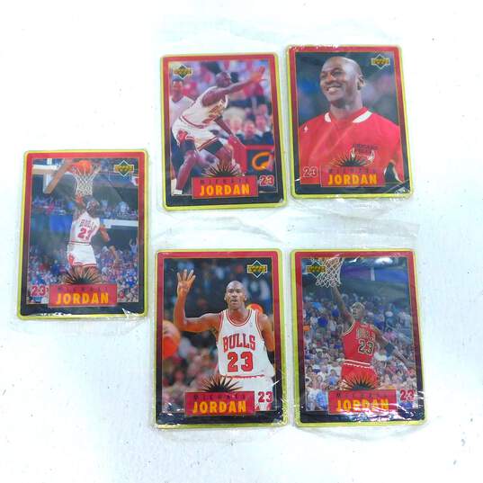 Upper Deck Michael Jordan 5 All-Metal Collector Cards image number 1
