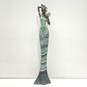 African Art Statue 18 inch Tall Embellished Resin Yoruba Woman Sculpture image number 1