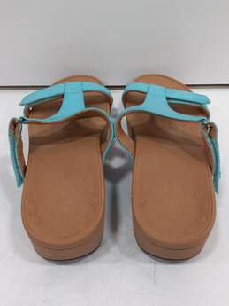 Vionic Women's Blue & Beige Sandals Size 11 alternative image