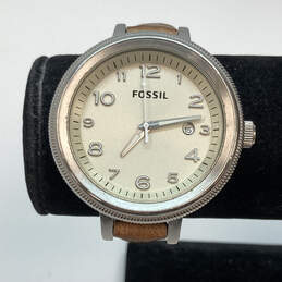 Designer Fossil Bridgette AM-4391 Stainless Steel Round Analog Wristwatch
