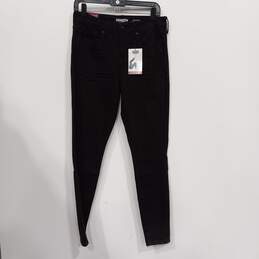 Denizen by Levi's Women's Modern Super Skinny Black Denim Jeans Size 6/7
