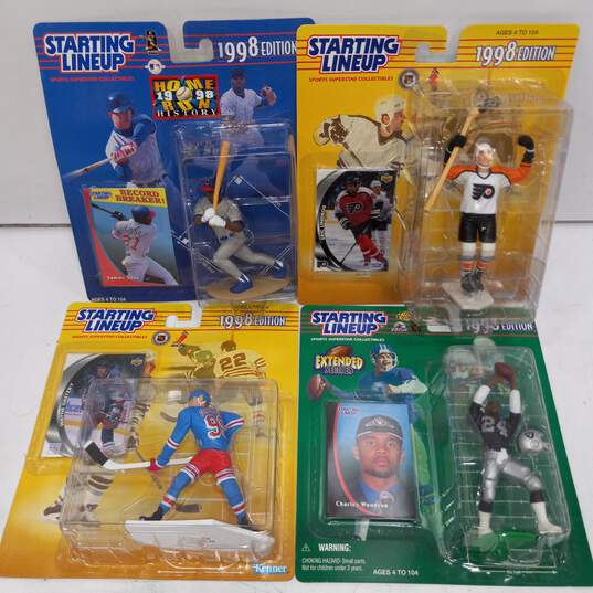 Lot Of 16  Assorted Starting Lineup Sports Figurines IOBs image number 6