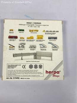 Herpa 1/500 Airport Accessories Set - 19 Parts w Jet Bridge & Service Vehicles alternative image