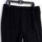 NWT Womens Black Pleated Slash Pocket Straight Leg Dress Pants Size 16p image number 4