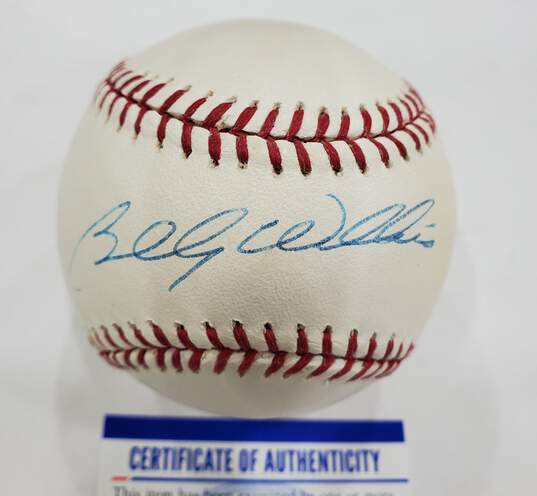 Buy the HOF Billy Williams Signed Baseball w/ PSA/DNA COA Chicago
