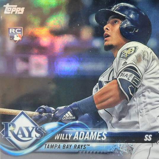2018 Willy Adames Topps Rookie TB Rays image number 1
