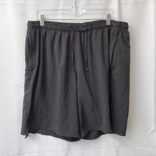 Patagonia Black Activewear Sweat Shorts Sz XXL image number 1