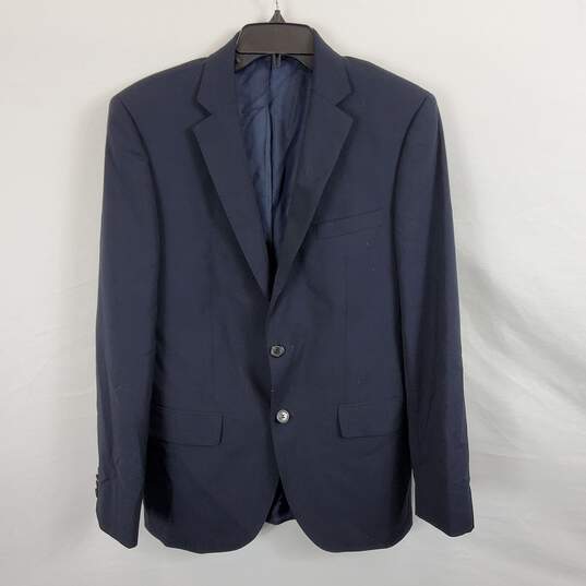 Hugo Boss Men Blue Suit Jacket Sz 36R image number 1