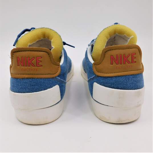 Nike Drop Type Premium Denim Casual Sneakers Men's Size 10.5 image number 4