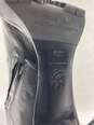 Authentic Alexander McQueen Black Lace-Up Knee-High Boot W 6.5 image number 7